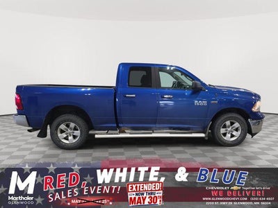 2016 RAM 1500 4WD Quad Cab 6.4 Ft Box SLT