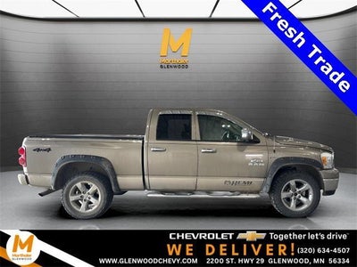 2008 Dodge Ram 1500 4WD Quad Cab 6.3 Ft Box SLT