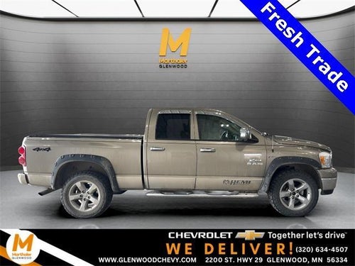 2008 Dodge Ram 1500 4WD Quad Cab 6.3 Ft Box SLT