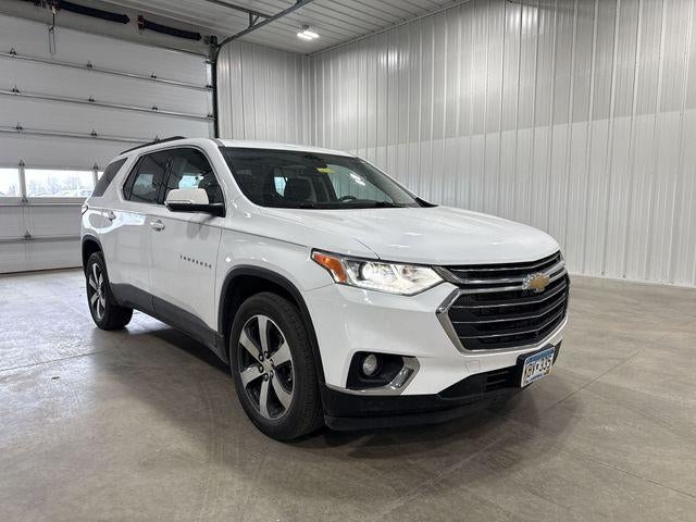 Used 2021 Chevrolet Traverse 3LT with VIN 1GNERHKW4MJ202293 for sale in Glenwood, Minnesota