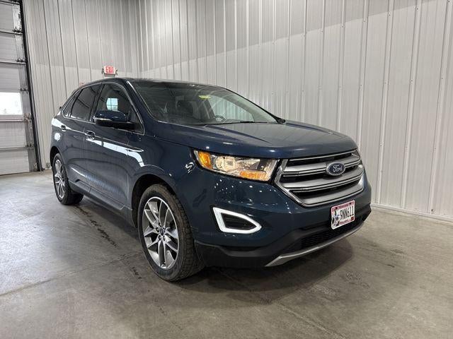 Used 2016 Ford Edge Titanium with VIN 2FMPK4K98GBB50552 for sale in Glenwood, Minnesota