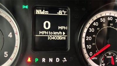 2017 RAM 3500 Big Horn 4x4 Mega Cab 6'4" Box