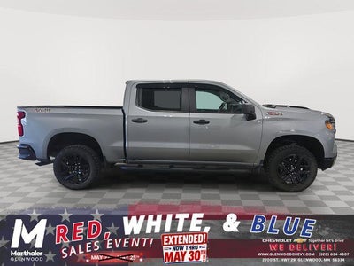 2024 Chevrolet Silverado 1500 Crew Cab Short Box 4-Wheel Drive Custom Trail Boss