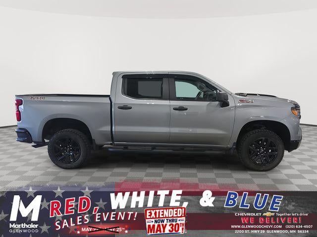 2024 Chevrolet Silverado 1500 Crew Cab Short Box 4-Wheel Drive Custom Trail Boss