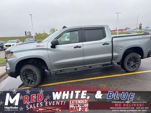 2024 Chevrolet Silverado 1500 Crew Cab Short Box 4-Wheel Drive Custom Trail Boss