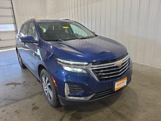 Used 2022 Chevrolet Equinox Premier with VIN 3GNAXXEV0NS246776 for sale in Glenwood, Minnesota