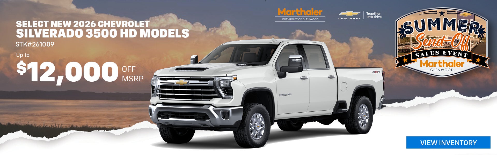 Select New 2026 Chevrolet Silverado HD Models