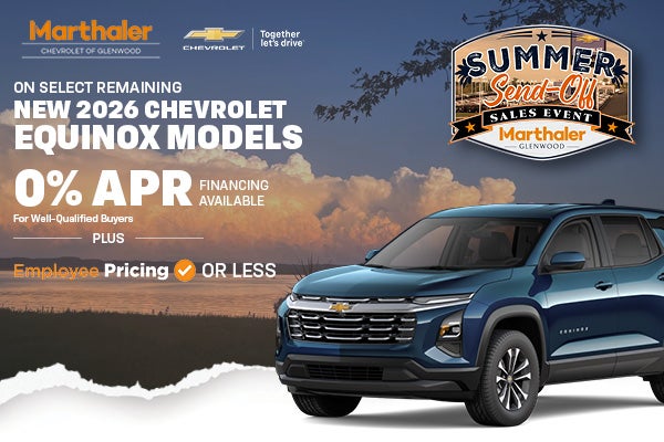 Select New 2026 Chevrolet Equinox Models