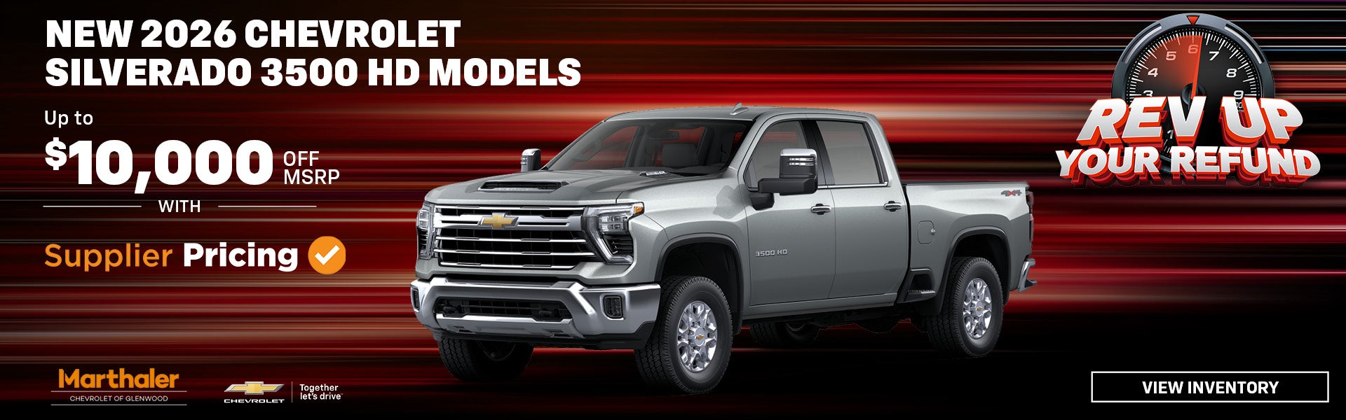 New 2026 Chevrolet SILVERADO 3500 HD Models
