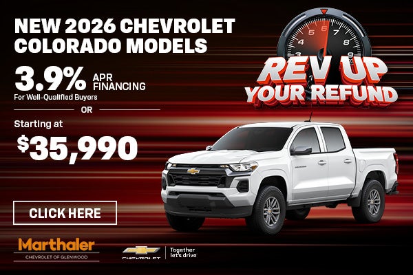 New 2026 Chevrolet COLORADO Models