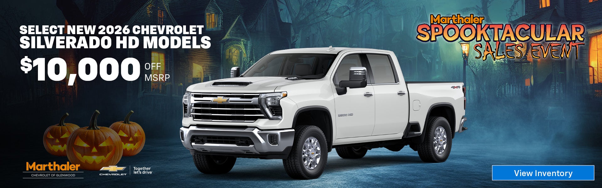 Select New 2026 Chevrolet Silverado HD Models